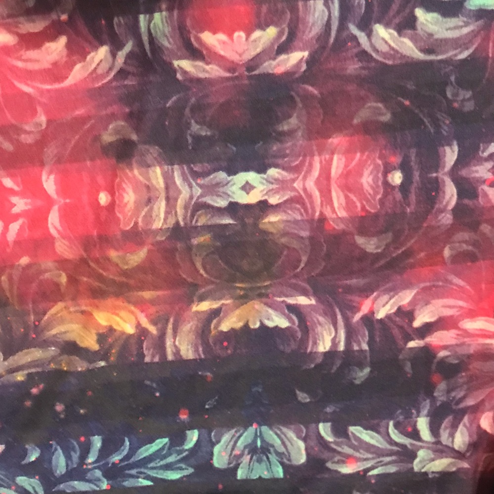 NWOT LuLaRoe Floral Casie - Picture 2 of 2